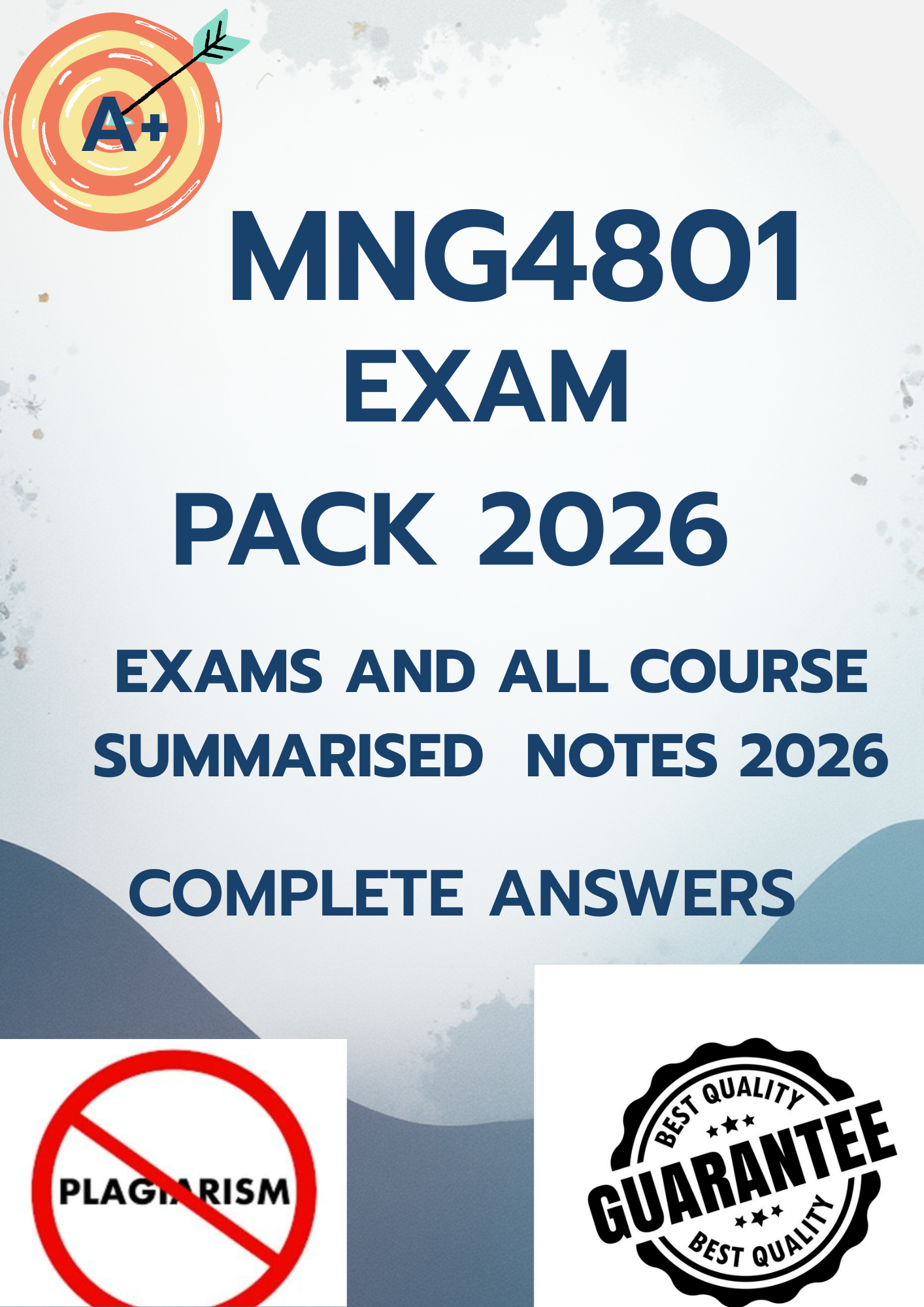 MNG4801 EXAM PACK 2026 {DETAILED QUESTIONS AND ANSWERS }