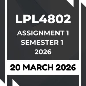 LPL4802 ASS 1 SEM 1 2026 |20 MARCH 2026|