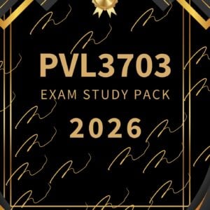 PVL3703 EXAM STUDY PACK 2026