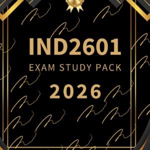 IND2601 EXAM STUDY PACK 2026