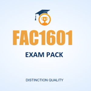 FAC1601 Exam Pack 2026
