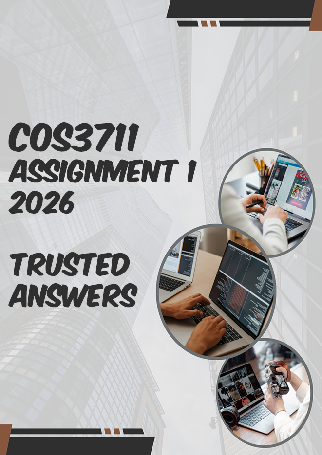 COS3711 Assignment 1 2026 (100% TRUSTED & BEST ANSWERS) – 2026