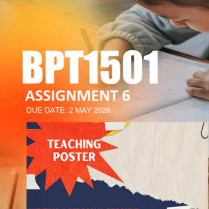 BPT1501 Assignment 6 Semester 1 2026 - Due 2 May 2026