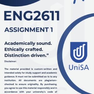 ENG2611Assignment 1 2026 MEMO | DUE DATE 29 APRIL 2026