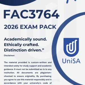 FAC3764 EXAM PACK 2026