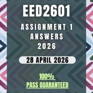 EED2601 Assignment 1 2026 Memo | 28 April 2026