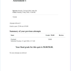 IPS1501 Assignment 1 2026 | Due 4 May 2026 - Distinction Guaranteed