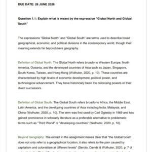 HED4805 Assignment 2 2026 | Due 26 June 2026 - Distinction Guaranteed