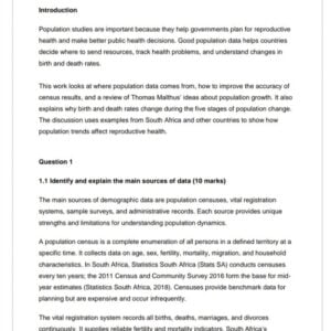 PPH4804 Assignment 1 2026 | Due 28 April 2026 - Distinction Guaranteed