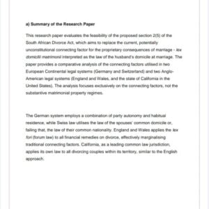 JUR5901 Assignment 2 2026 | Due 17 August 2026 - Distinction Guaranteed