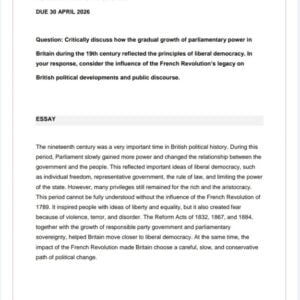 HSY2601 Portfolio 2026 | 30 April 2026 - Distinction Guaranteed