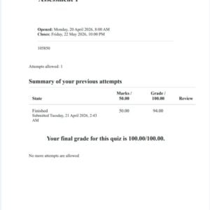 TMN3703 Assignment 1 2026 | Due 22 May 2026 - Distinction Guaranteed