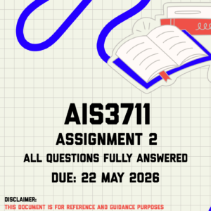 AIS3711 Assignment 2 Memo | Due 22 May 2026