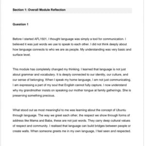 AFL1501 Assignment 5 2026 | Due 2 June 2026 - Distinction Guaranteed