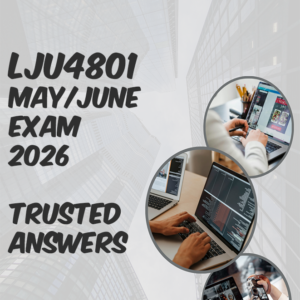 LJU4801 May/June Exam (100% TRUSTED & BEST ANSWERS) – 1 JUNE 2026