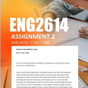 ENG2614 Assignment 2 Semester 1 2026 - Due 17 July 2026