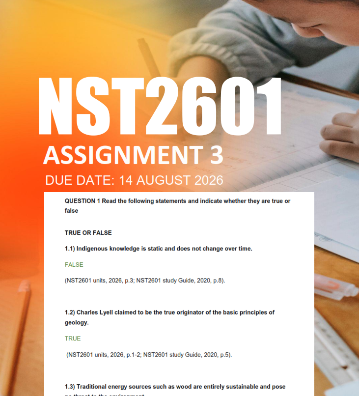 FOR3706 Assignment 1 Semester 2 2026 - Due 14 August 2026