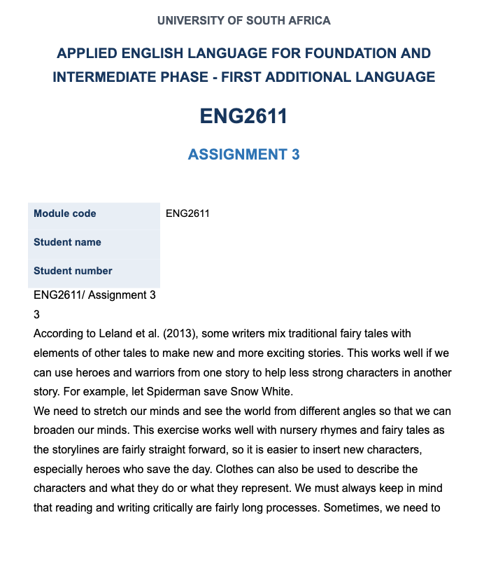 INC3701 ASSIGNMENT 5 2026 DUE 21 AUGUST 2026