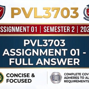 PVL3703 ASSIGNMENT 01 SEM2 2026 FULL ANSWER