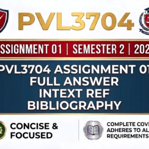 PVL3704 ASSIGNMENT 01 SEM2 2026 FULL ANSWER