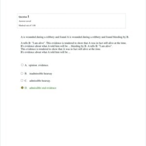 LEV3701 Assignment 1 2026 QUIZ | Due August 2026 - Distinction Guaranteed