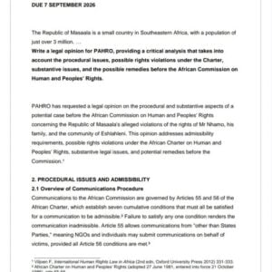LCP4807 Assignment 2 2026 | Due 7 September 2026 - Distinction Guaranteed