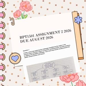 BPT1501 Assignment 2 2026 | Due August 2026 - Distinction Guaranteed