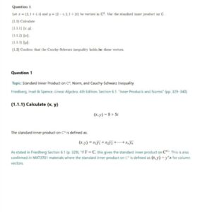 MAT3701 Assignment 4 2026 | Due 4 September 2026 - Distinction Guaranteed