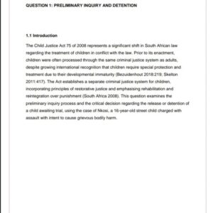 CMY2604 Assignment 2 2026 | Due August 2026 - Distinction Guaranteed