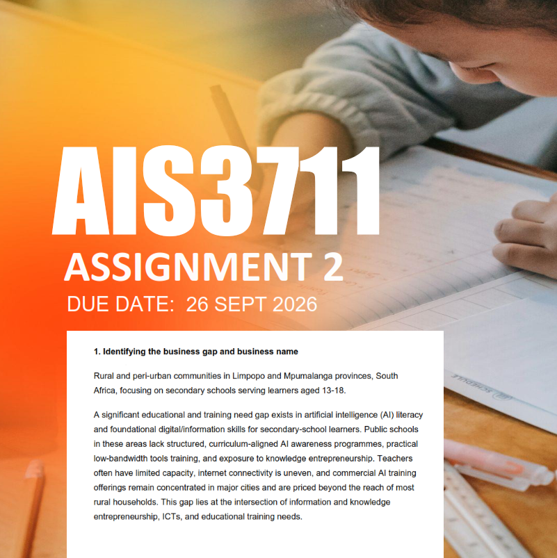 AIS3711 Assignment 2 Semester 2 2026 - Due 26 September 2026