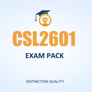 CSL2601 Exam Pack 2026