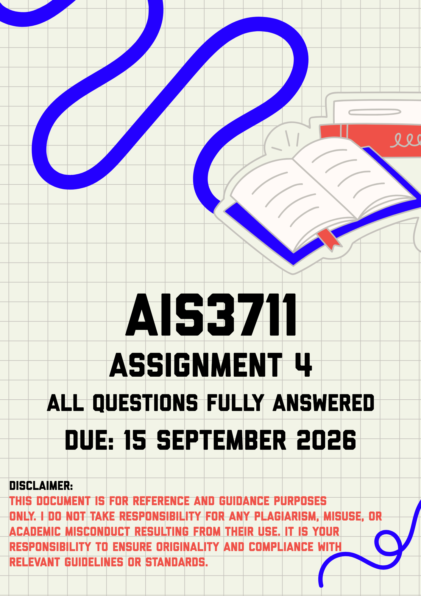 AIS3711 Assignment 4 MEMO | Due 15 September 2026
