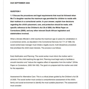 PEN3703 Assignment 2 2026 | Due September 2026 - Distinction Guaranteed