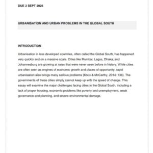 GGH3704 Assignment 2 2026 MEMO | Due 2 September 2026 - Distinction Guaranteed